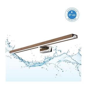 BRILAGI-LED Kúpeľňové osvetlenie na zrkadlo WOODY MIRROR 3v1 LED/15W/230V IP44 chróm/dub orech 8590828018278 vyobraziť