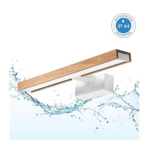 BRILAGI - LED kúpeľňové osvetlenie zrkadla 3v1 WOODY MIRROR LED/8W/230V IP44 biela/dub 8590828018193 vyobraziť