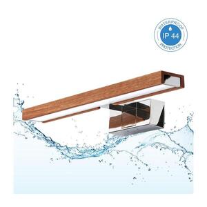 BRILAGI-LED Kúpeľňové osvetlenie zrkadla 3v1 WOODY MIRROR LED/8W/230V IP44 chróm/dub/čerešňa 8590828018148 vyobraziť