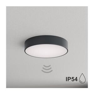 BRILAGI - Kúpeľňové stropné svietidlo s pohybovým senzorom CLARE 3xE27/24W/230V priemer 40 cm antracit IP54 8590828125709 vyobraziť