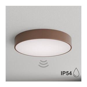 BRILAGI - Kúpeľňové stropné svietidlo so senzorom CLARE 4xE27/24W/230V priemer 50 cm hnedé IP54 8590828125792 vyobraziť