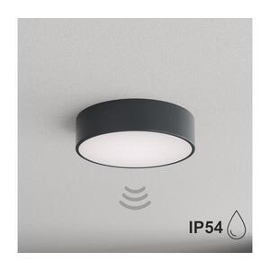 BRILAGI - Kúpeľňové stropné svietidlo s pohybovým senzorom CLARE 2xE27/24W/230V pr. 30 cm antracit IP54 8590828125686 vyobraziť