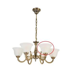 BRILAGI - Náhradné sklo ku lustru a nástennému svietidlu CLASSIC E14 pr. 11 cm biele bg72843 vyobraziť