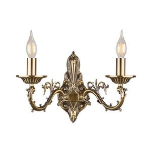 BRILAGI - Nástenná lampa CLASSIC 2xE14/10W/230V mosadz bg72838 vyobraziť