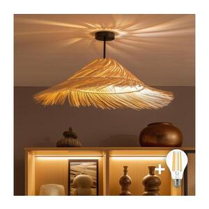 BRILAGI - LED prisadený luster CERIA BOHO 1xE27/60W/230V pr. 70 cm čierna/béžová BG3989+EG781136 vyobraziť