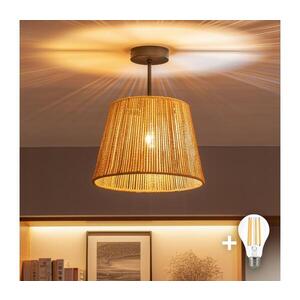 BRILAGI - LED prisadený luster CERIA BOHO 1xE27/60W/230V pr. 28 cm čierna/hnedá BG3989+EG781111 vyobraziť