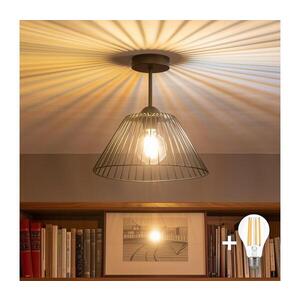 BRILAGI - LED prisadený luster CERIA WIRE 1xE27/60W/230V, priemer 30 cm, čierna BG3989+EG300163 vyobraziť