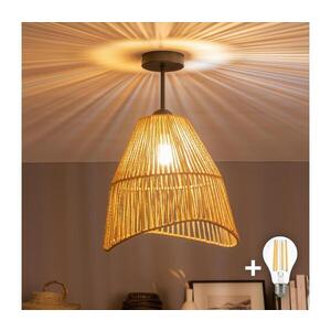 BRILAGI - LED prisadený luster CERIA BOHO 1xE27/60W/230V priemer 30 cm čierna/hnedá BG3989+EG781101 vyobraziť