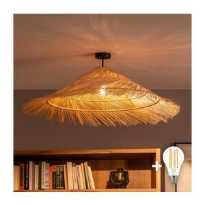 BRILAGI - LED prisadený luster CERIA BOHO 1xE27/60W/230V priemer 100 cm čierna/béžová BG3989+EG781137 vyobraziť