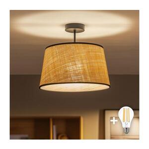BRILAGI - LED prisadený luster CERIA 1xE27/60W/230V pr. 35 cm čierna/béžová BG3989+EG781083 vyobraziť