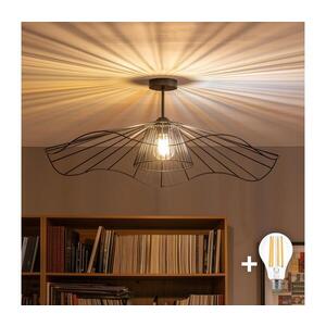 BRILAGI - LED prisadený luster CERIA WIRE 1xE27/60W/230V priemer 80 cm čierny BG3989+EG300157+EG300162 vyobraziť