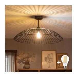 BRILAGI - LED prisadený luster CERIA WIRE 1xE27/60W/230V pr. 60 cm čierny BG3989+EG300161 vyobraziť