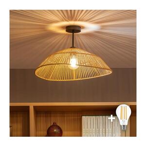 BRILAGI - LED prisadený luster CERIA BOHO 1xE27/60W/230V pr. 50 cm čierna/hnedá BG3989+EG781097 vyobraziť