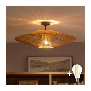 BRILAGI - LED prisadený luster CERIA BOHO 1xE27/60W/230V priemer 70 cm čierna/hnedá BG3989+EG781104 vyobraziť