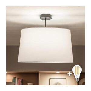 BRILAGI - LED Prisadený luster CERIA 1xE27/60W/230V priemer 45 cm čierna/biela BG3989+EG781041 vyobraziť