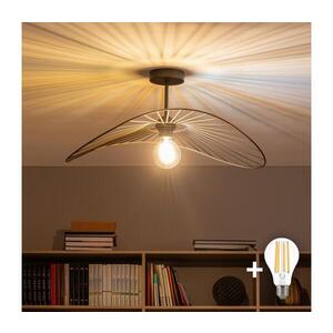 BRILAGI - LED prisadené stropné svietidlo CERIA WIRE 1xE27/60W/230V 40x56 cm čierna/bronzová BG3989+EG300151 vyobraziť