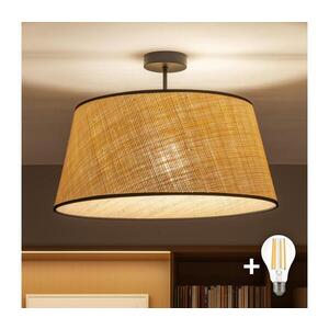 BRILAGI - LED prisadený luster CERIA 1xE27/60W/230V priemer 50 cm čierna/béžová BG3989+EG781084 vyobraziť