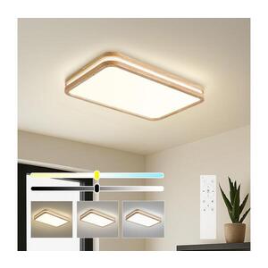 BRILAGI - stmievané LED svietidlo MOLINA SQUARE LED/54W/230V dub 60x40 cm + DO BRI891 vyobraziť