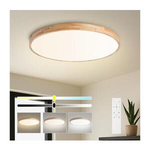 BRILAGI - stmievateľné LED svietidlo WOODLINE LED/100W/230V 3000-6000K, dub, priemer 80 cm + diaľkové ovládanie BRI897 vyobraziť