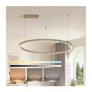 BRILAGI - LED stmievateľný luster na lanku PORTOFINO LED/60W/230V priemer 80 cm béžový + diaľkové ovládanie BRI916 vyobraziť