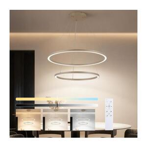 BRILAGI - LED stmievateľný luster na lanku PORTOFINO LED/98W/230V pr. 80 cm béžový + DO BRI917 vyobraziť