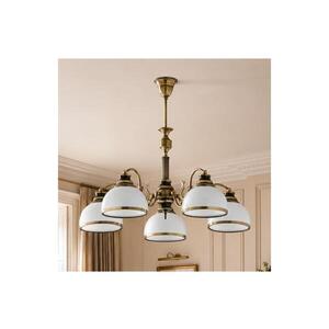 BRILAGI - Luster na tyči TAURUS 5xE27/15W/230V priemer 70 cm bronz 2160 vyobraziť