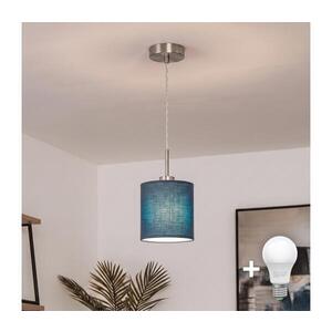 BRILAGI - LED závesný luster NUBILA na lane 1xE27/60W/230V pr. 14 cm tmavomodrý EG32515+BG1575 vyobraziť