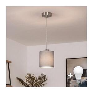 BRILAGI - LED luster na lanku NUBILA 1xE27/60W/230V pr. 14 cm svetlosivá EG32515+BG2454 vyobraziť