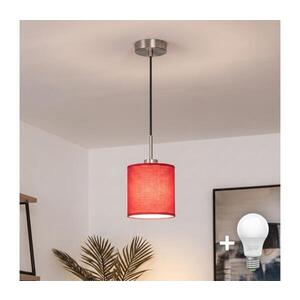 BRILAGI - LED luster na lanku NUBILA 1xE27/60W/230V priemer 14 cm čierna/červená EG32517+BG1578 vyobraziť