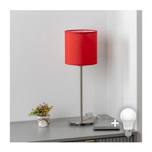 BRILAGI - LED stolná lampa NUBILA 1xE27/60W/230V červená EG32512+BG1578 vyobraziť