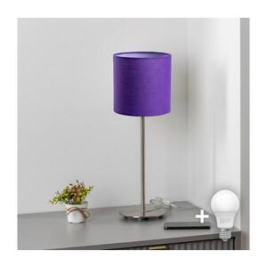 BRILAGI - LED stolná lampa NUBILA 1xE27/60W/230V fialová EG32512+BG1580 vyobraziť