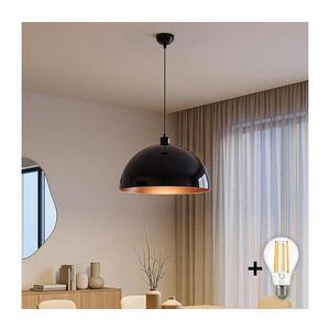 BRILAGI - LED luster na lanku METALO 1xE27/40W/230V pr. 40 cm čierna/medená 118OPV1118 vyobraziť
