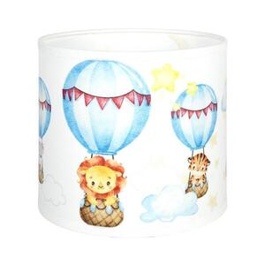 BRILAGI - Univerzálne tienidlo BOBO E27 pr. 15 cm biela/zvieratká 757472 vyobraziť