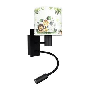 BRILAGI - LED Flex. lampa BOBO 1xE27/25W/230V + LED/3W čierna/biela/zelená/džungľa BG1558+BG5588 vyobraziť