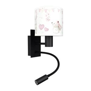 BRILAGI - LED flexibilná lampa BOBO 1xE27/25W/230V + LED/3W čierna/krémová/zajačiky BG1558+BG5589 vyobraziť