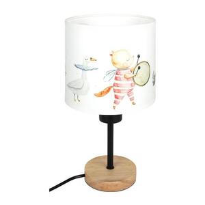 BRILAGI - Stolná lampa BOBO WOOD 1xE27/25W/230V dub/čierna/biela/zvieratká BG1567+BG5576 vyobraziť