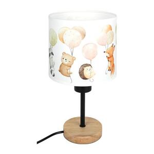 BRILAGI - Stolná lampa BOBO WOOD 1xE27/25W/230V dub/čierna/biela/zvieratká BG1567+BG5577 vyobraziť