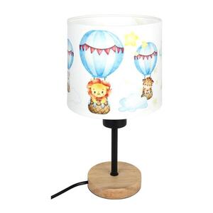 BRILAGI - Stolná lampa BOBO WOOD 1xE27/25W/230V dub/čierna/biela/zvieratká BG1567+BG5583 vyobraziť
