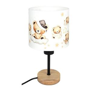 BRILAGI - Stolná lampa BOBO WOOD 1xE27/25W/230V dub/čierna/biela/medvedíky BG1567+BG5590 vyobraziť