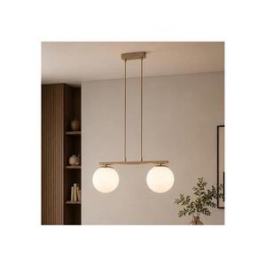 BRILAGI - Luster na lanku MILO 2xE27/60W/230V béžová/zlatá 75-007B vyobraziť
