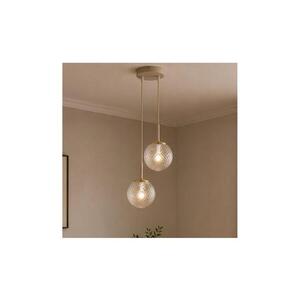 BRILAGI - Závesný luster STELLA na lanku 2xE27/60W/230V béžová/zlatá 85-011B vyobraziť