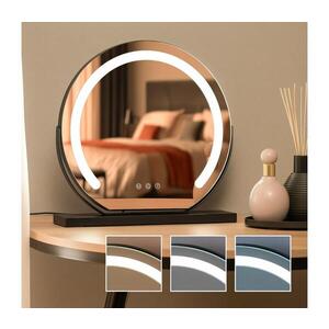 BRILAGI - LED stmievateľné make-up zrkadlo CALIFORNIA LED/14W/230V 44x40 cm čierne FG-M6-WD19-BLK vyobraziť