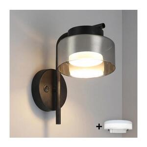 BRILAGI -LED RGB stmievateľná nástenná lampa AURA LUX 1xGX53/14W/230V Wi-Fi Tuya čierna/dymová BG3455+IM1490 vyobraziť
