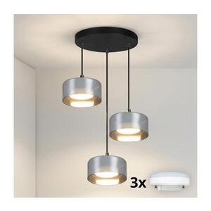 BRILAGI - LED RGB stmievateľný luster AURA LUX 3xGX53/14W/230V Wi-Fi Tuya čierna/dymová BG3461+3xIM1490 vyobraziť