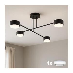 BRILAGI - LED RGB stmievateľný prisadený luster MONO 4xGX53/14W/230V Wi-Fi Tuya čierna BG4575+4xIM1490 vyobraziť