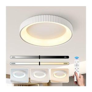 BRILAGI - LED stmievateľné stropné svietidlo FALCON MODERN LED/54W/230V 60 cm biela + diaľkové ovládanie BRI968 vyobraziť
