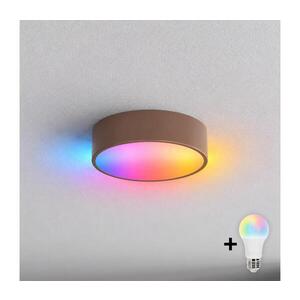 BRILAGI - LED RGBW Stropné svietidlo CLARE 1xE27/12W/230V pr. 20 cm hnedá BG5226+AI0579 vyobraziť