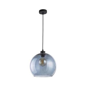 Luster na lanku CUBUS 1xE27/60W/230V modrá 2765 vyobraziť