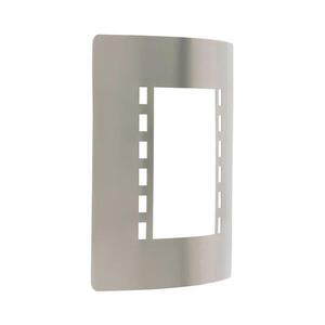 Eglo 55761 - LED Vonkajšie nástenné svietidlo 1xE27/10W/230V IP44 matný chróm 55761 vyobraziť