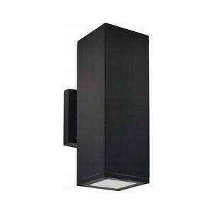 SmartLED Vonkajšie nástenné svietidlo 2xGU10/35W/230V IP54 čierne 5937 vyobraziť